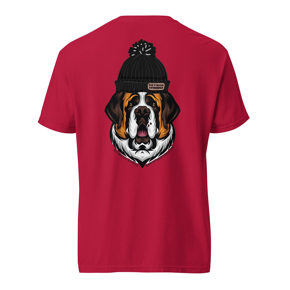 Thumbnail: Pickles the St. Bernard - Skyman T-Shirt