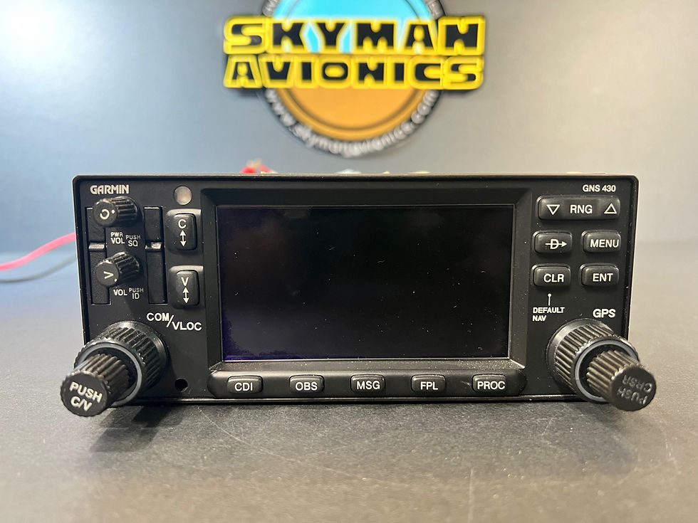 Thumbnail: Garmin GNS 430W GPS/NAV/COM W/ Terrain - 28V