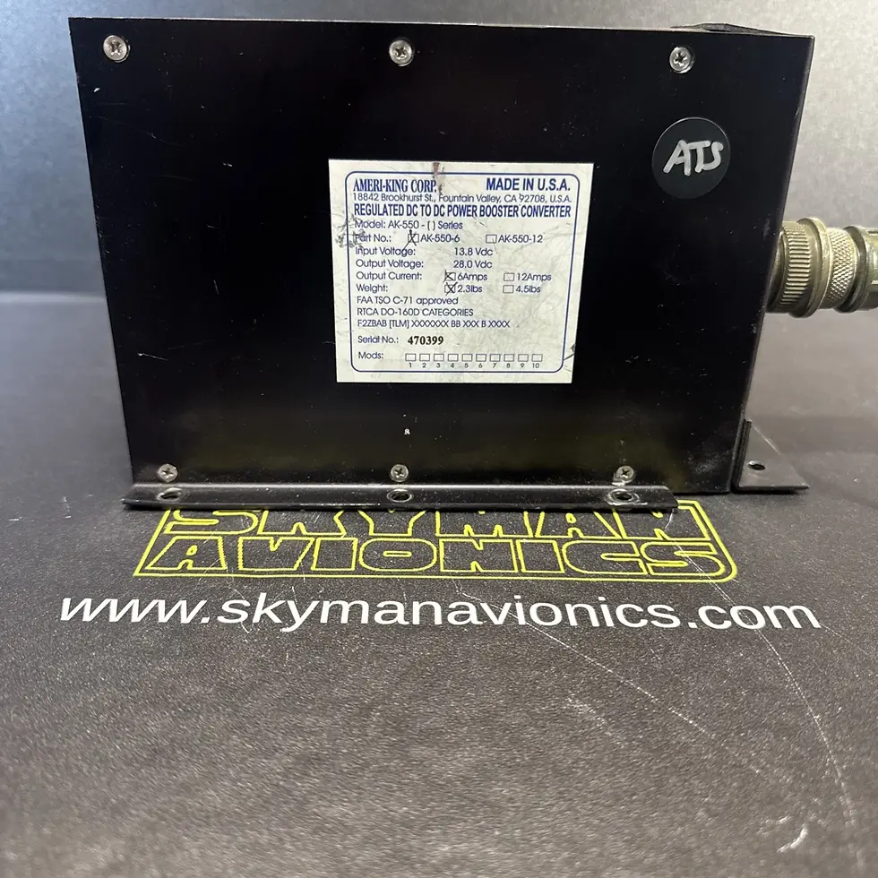 Thumbnail: Ameri-King AK-550-6 14 to 28V Voltage Booster - 6 Amp