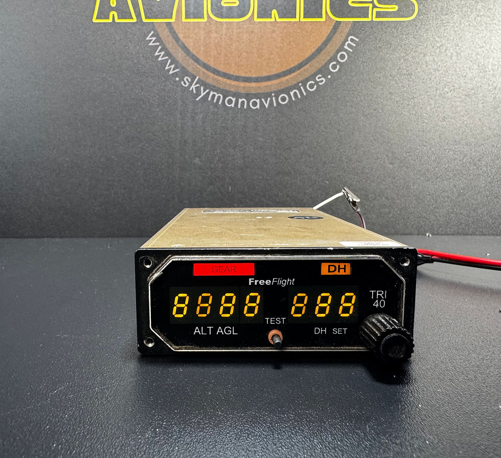 Thumbnail: Freeflight TRI 40 Radar Altimeter Display