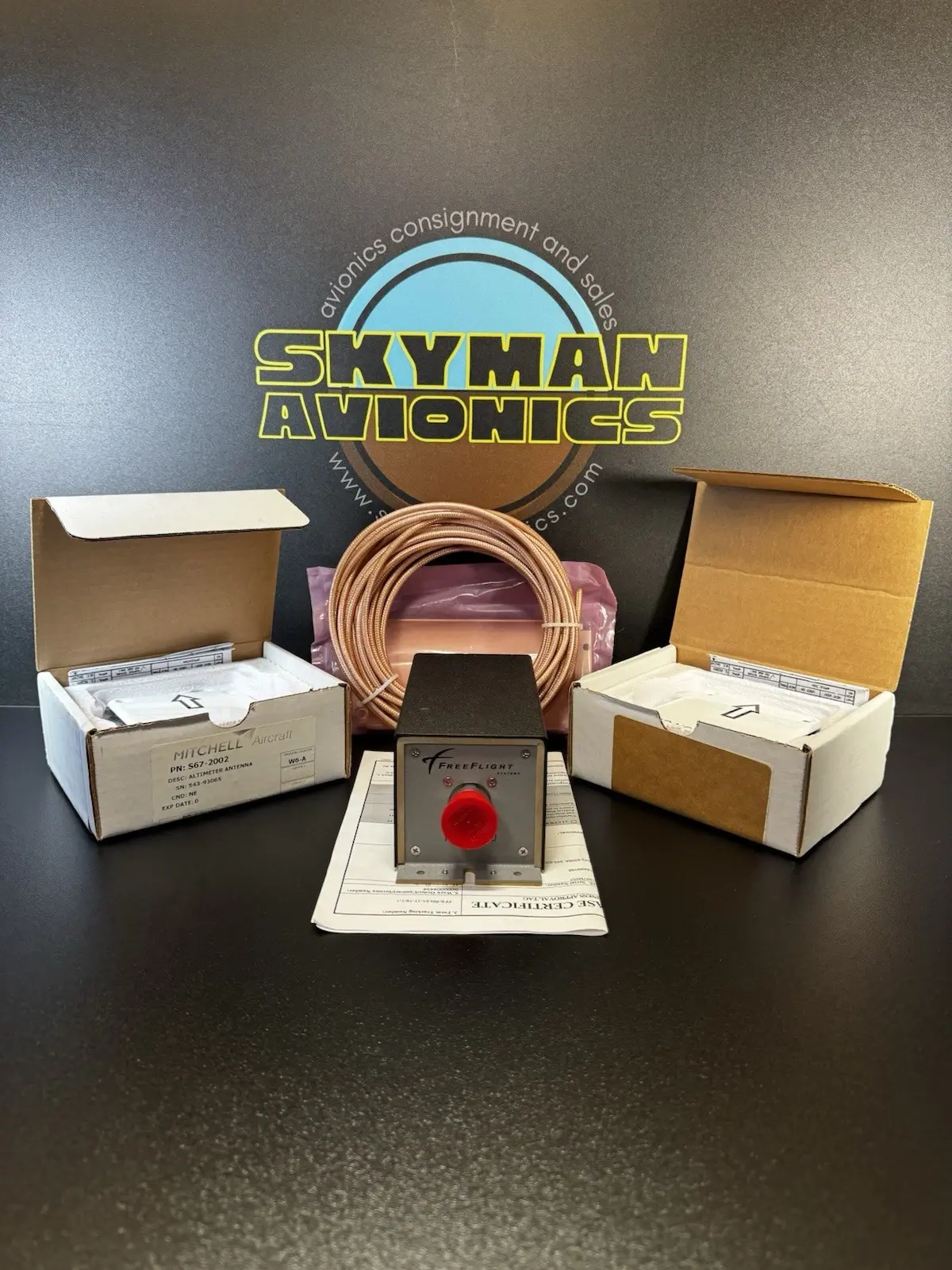 Freeflight RA-4000 Radar Altimeter System w/ 8130