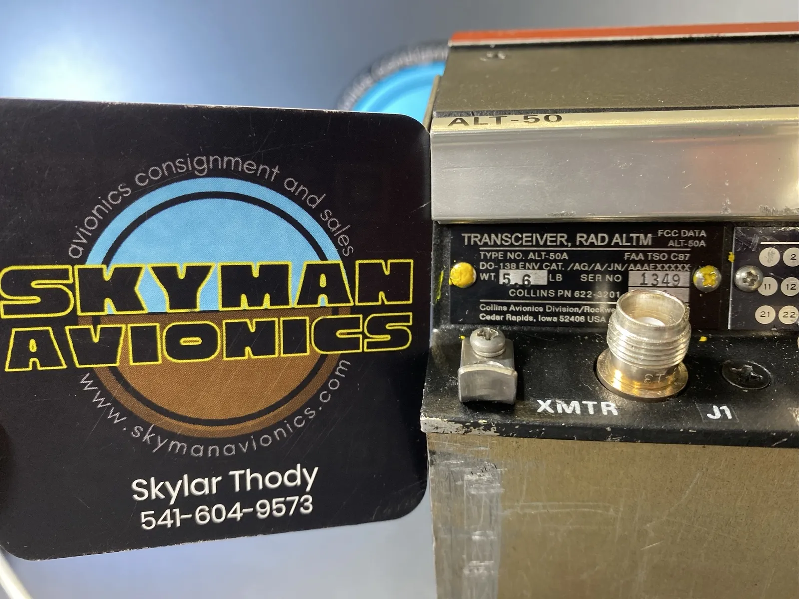 Collins ALT50 Radio Altimeter Transceiver Skyman Avionics