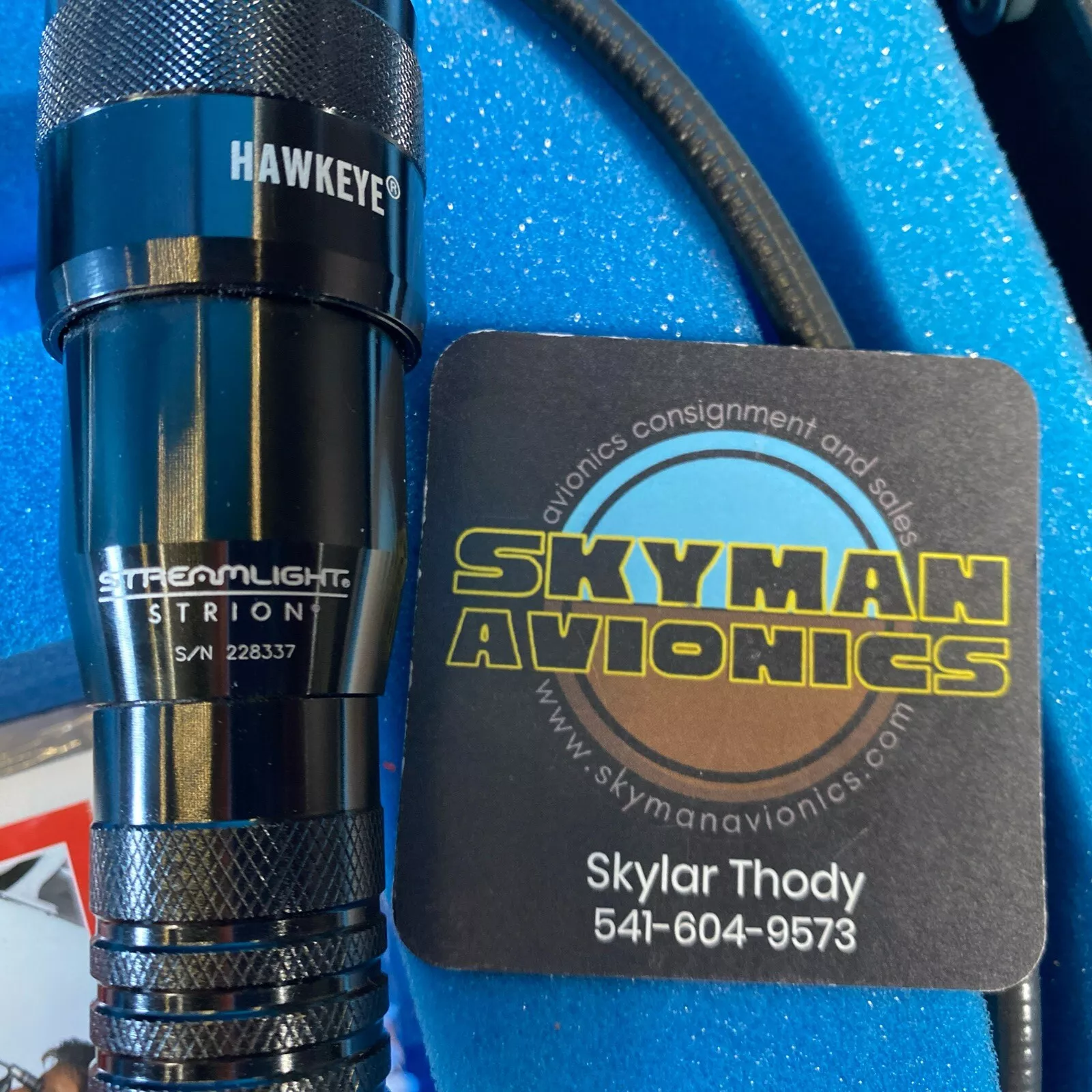 Hawkeye Flexible Borescope SuperNOVA Kit Skyman Avionics