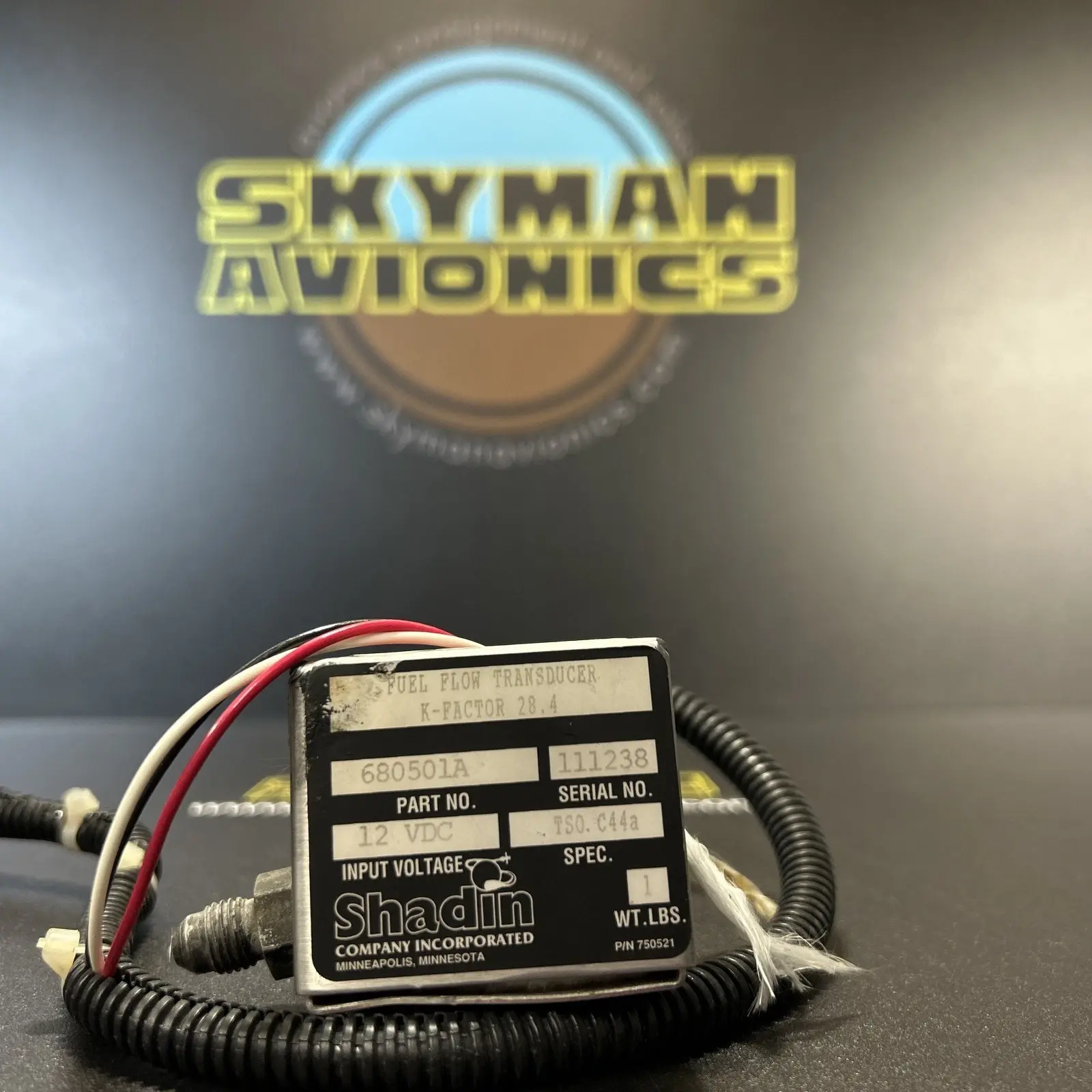 Shadin Fuel Flow Transducer - 12V - 680501A