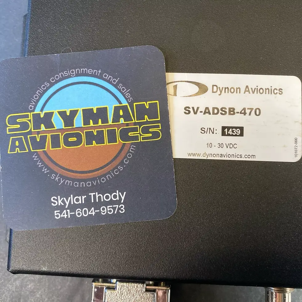 Thumbnail: Dynon SV-ADSB-470 UAT Band ADS-B Receiver