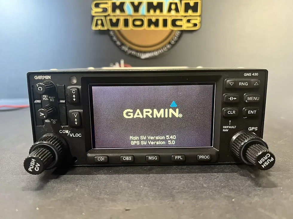 Thumbnail: Garmin GNS 430W GPS/NAV/COM - 14/28V