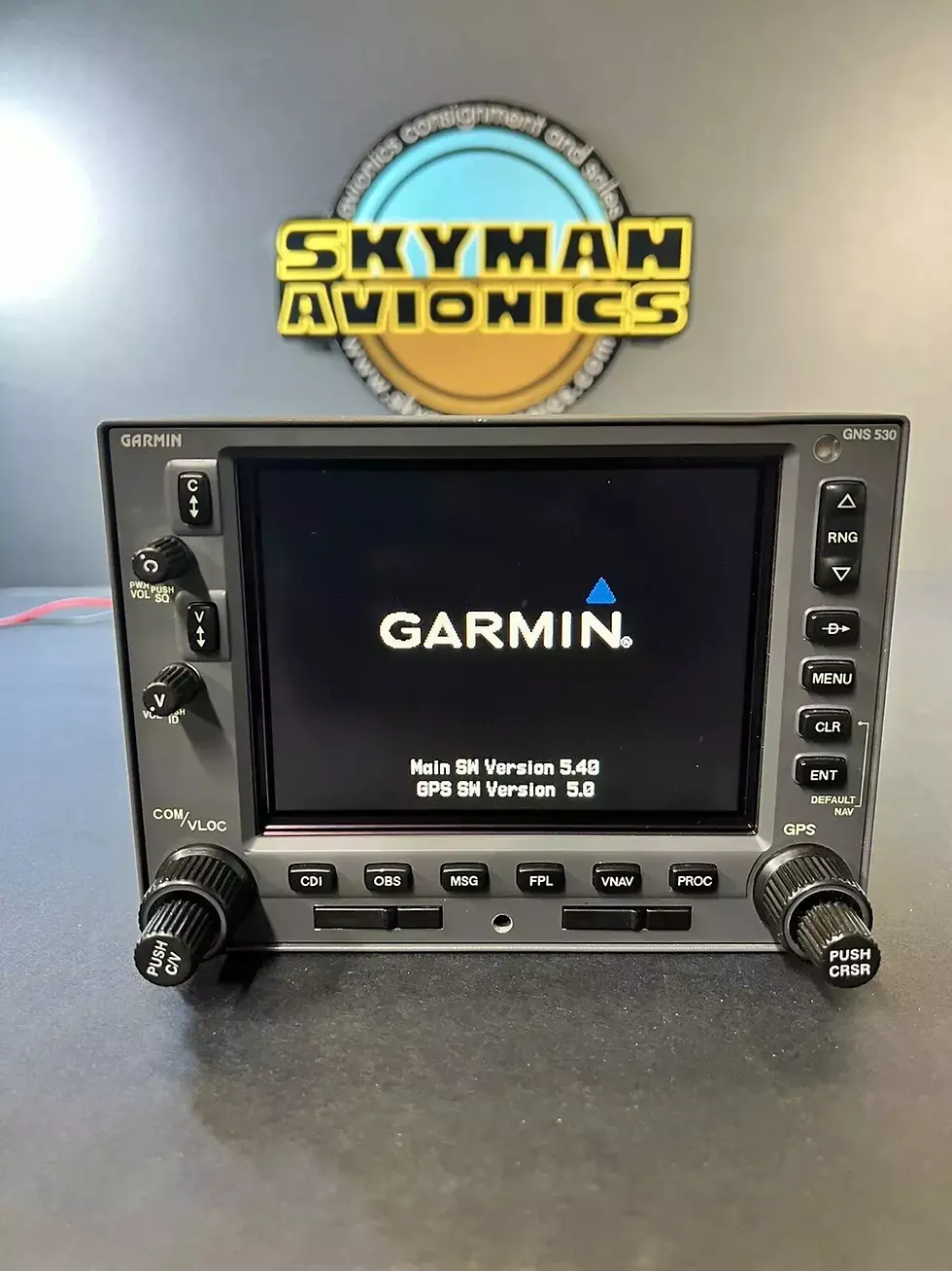 Thumbnail: Garmin GNS 530W - 28V - Gray Bezel W/ 8130