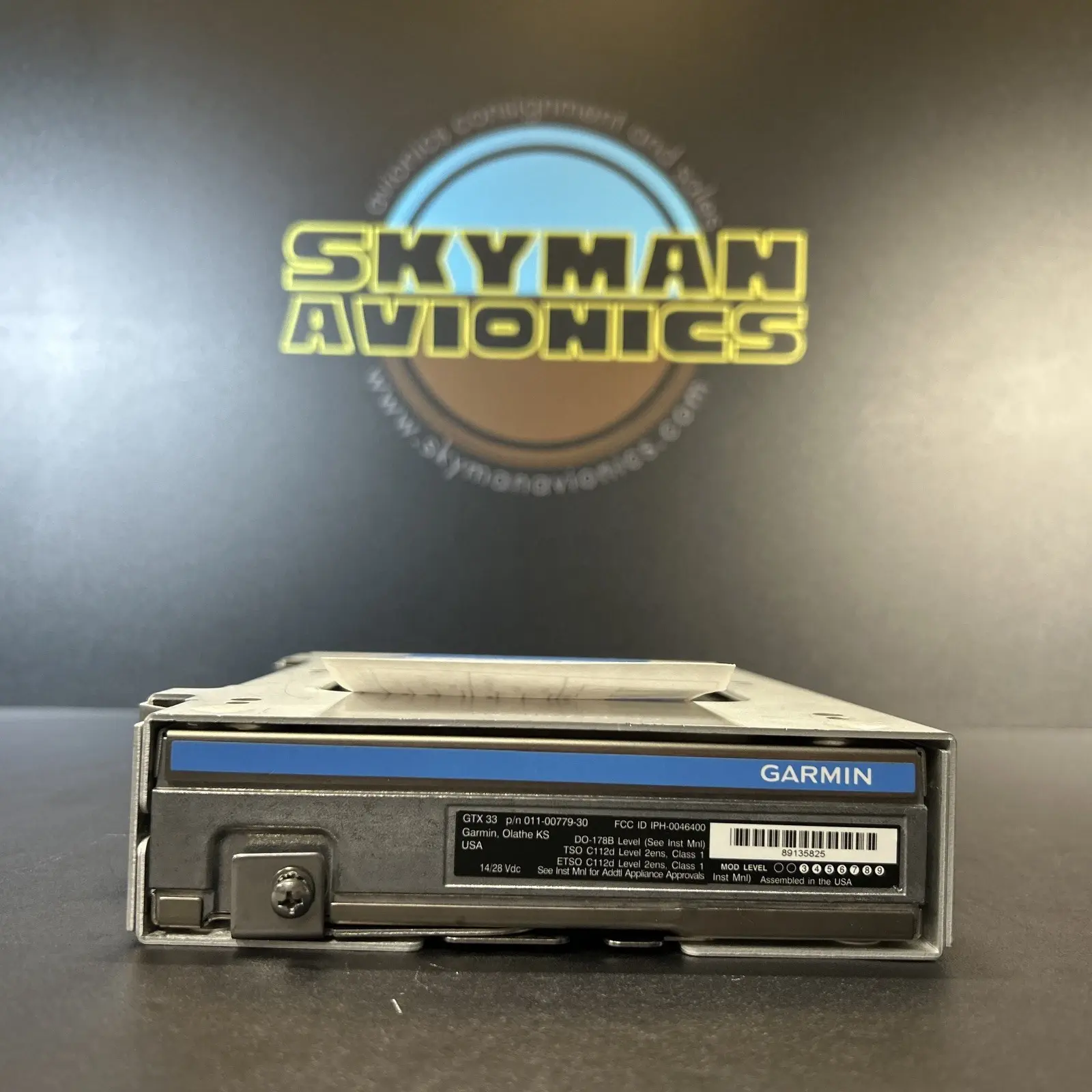 Garmin GTX 33ES Remote ADS-B Out Transponder