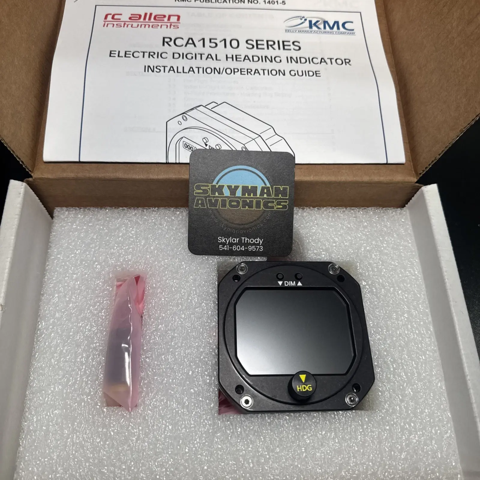 RC Allen Digital Heading Indicator - RCA1510-3
