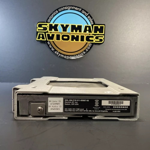 Garmin GDL 69A Sirius XM Radio And Weather Receiver Skyman Avionics