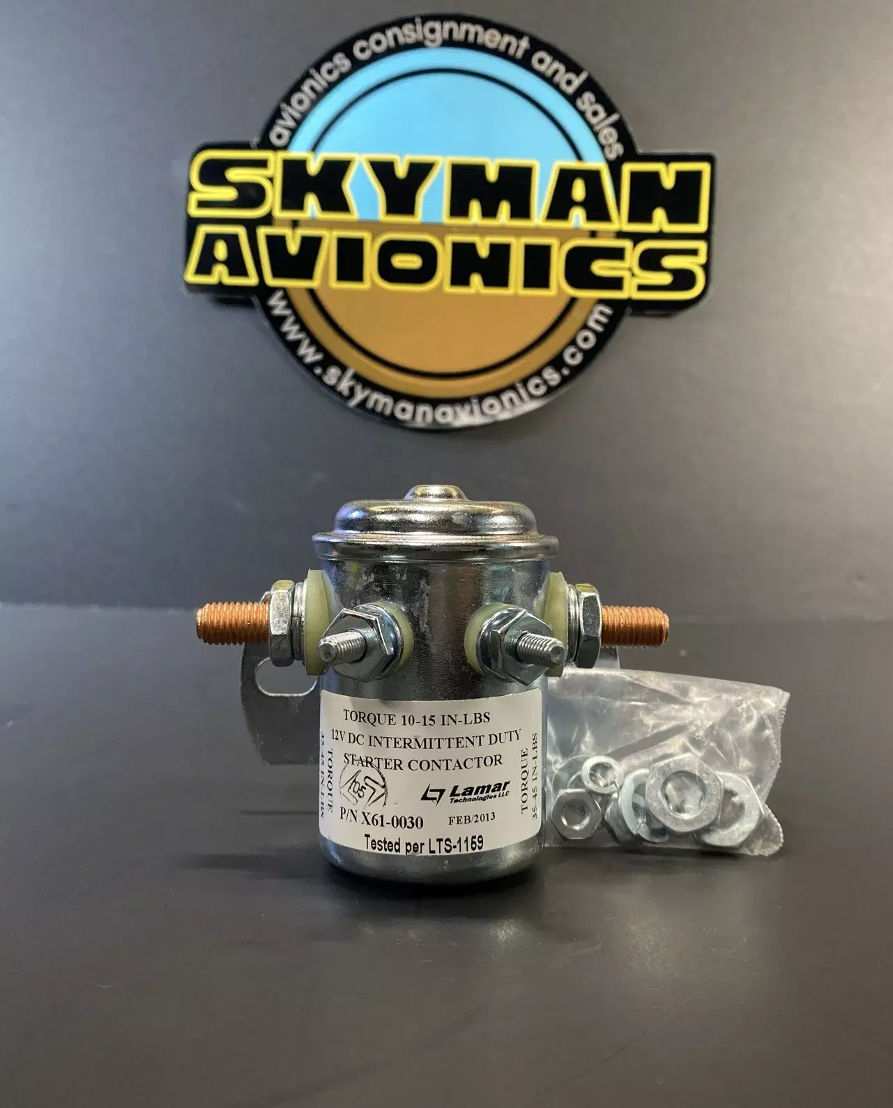 Lamar Solenoid 12 Volt Intermittent Starter (X61-0030)