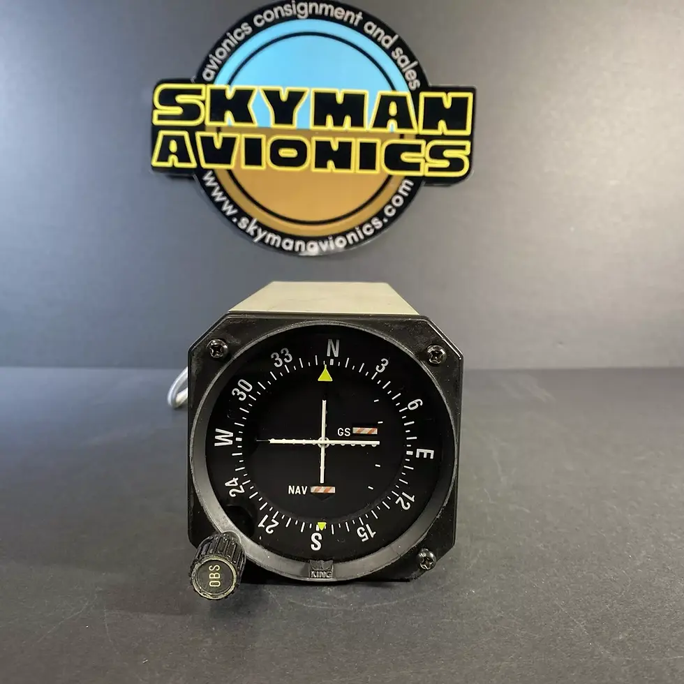 King KI 209 VOR/LOC/GS Indicator