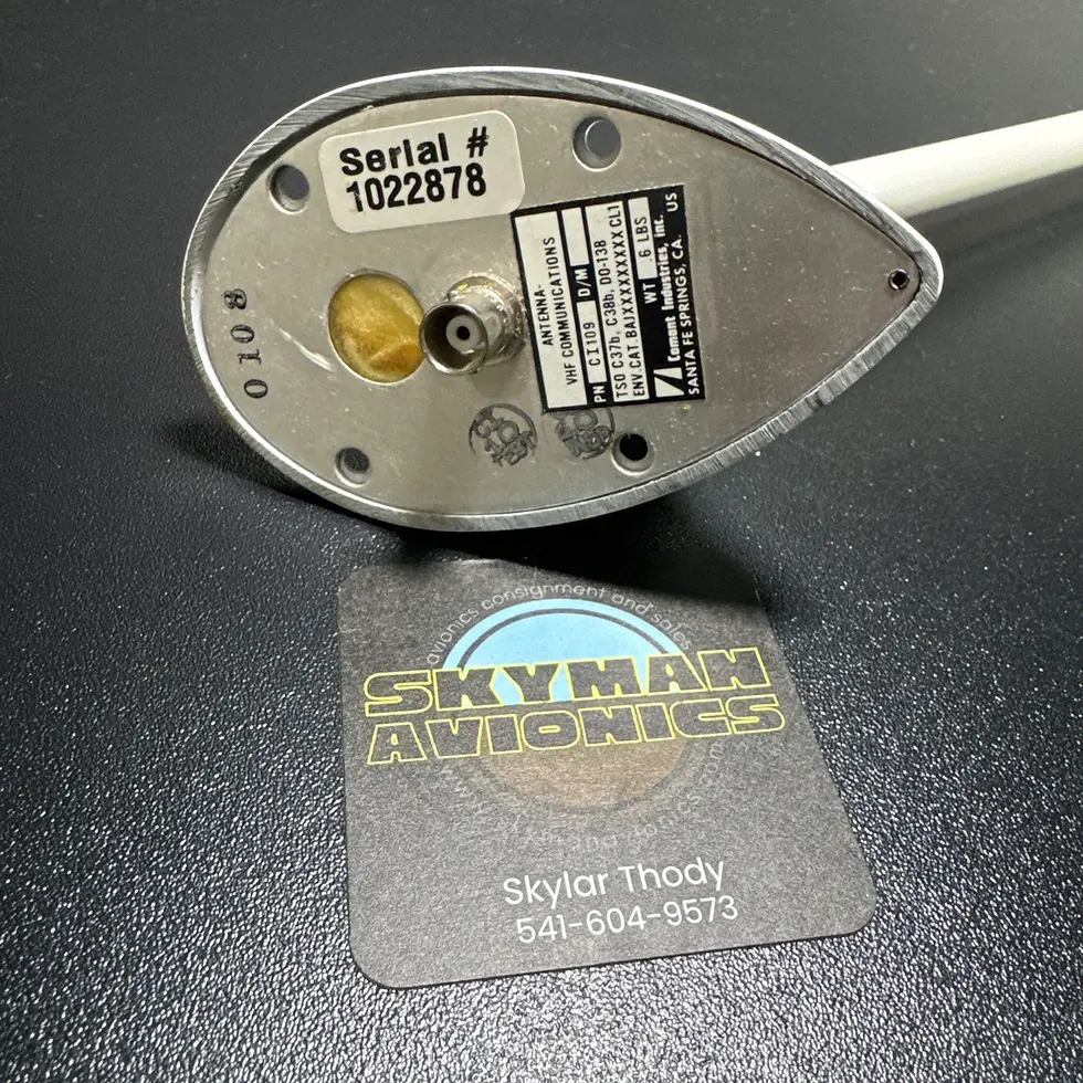 Thumbnail: Comant CI 109 VHF Com Antenna