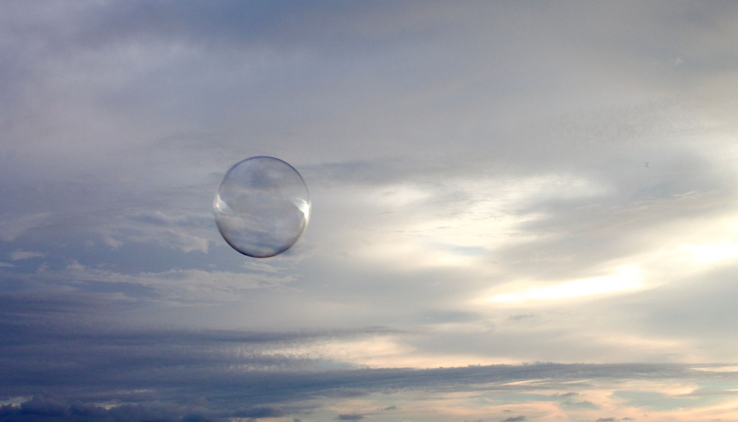Bubble floating through the air representing returning to yourself through trauma and mind-body therapy