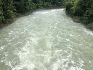 河川状況 広瀬橋周辺
