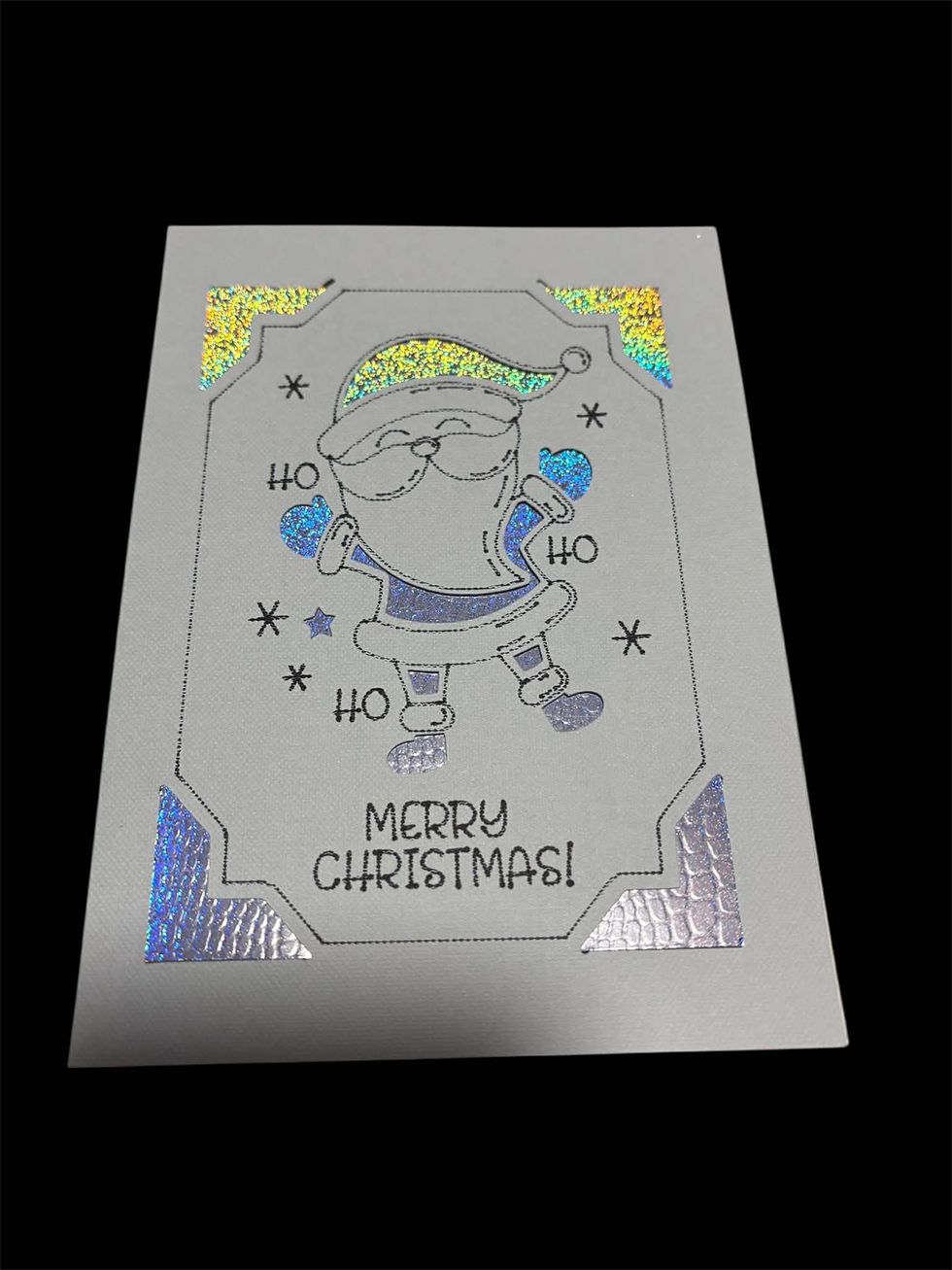 Kerst kaart Hand Maid