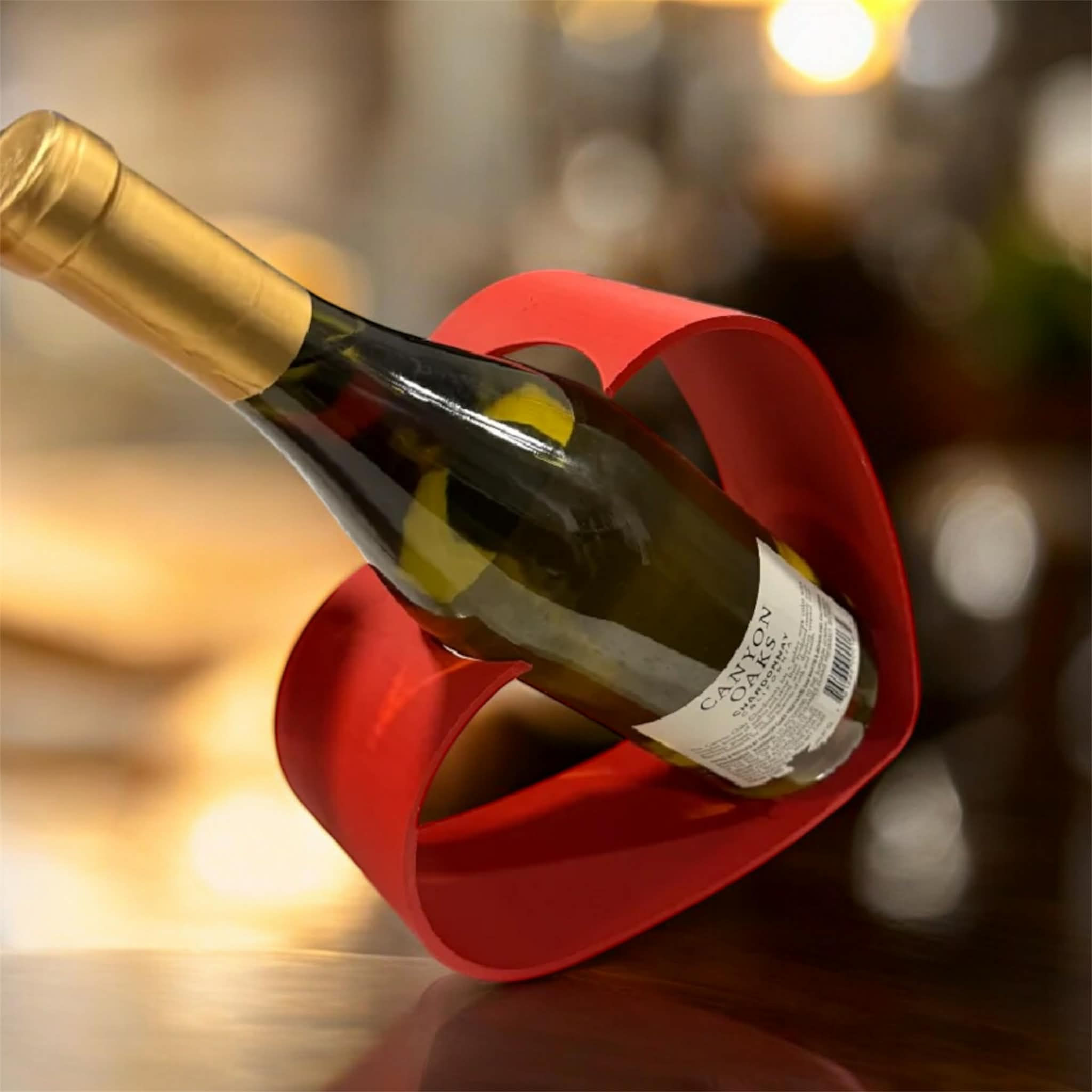 ❤️ Valentijn Wijnfleshouder – 3D Geprint in PLA