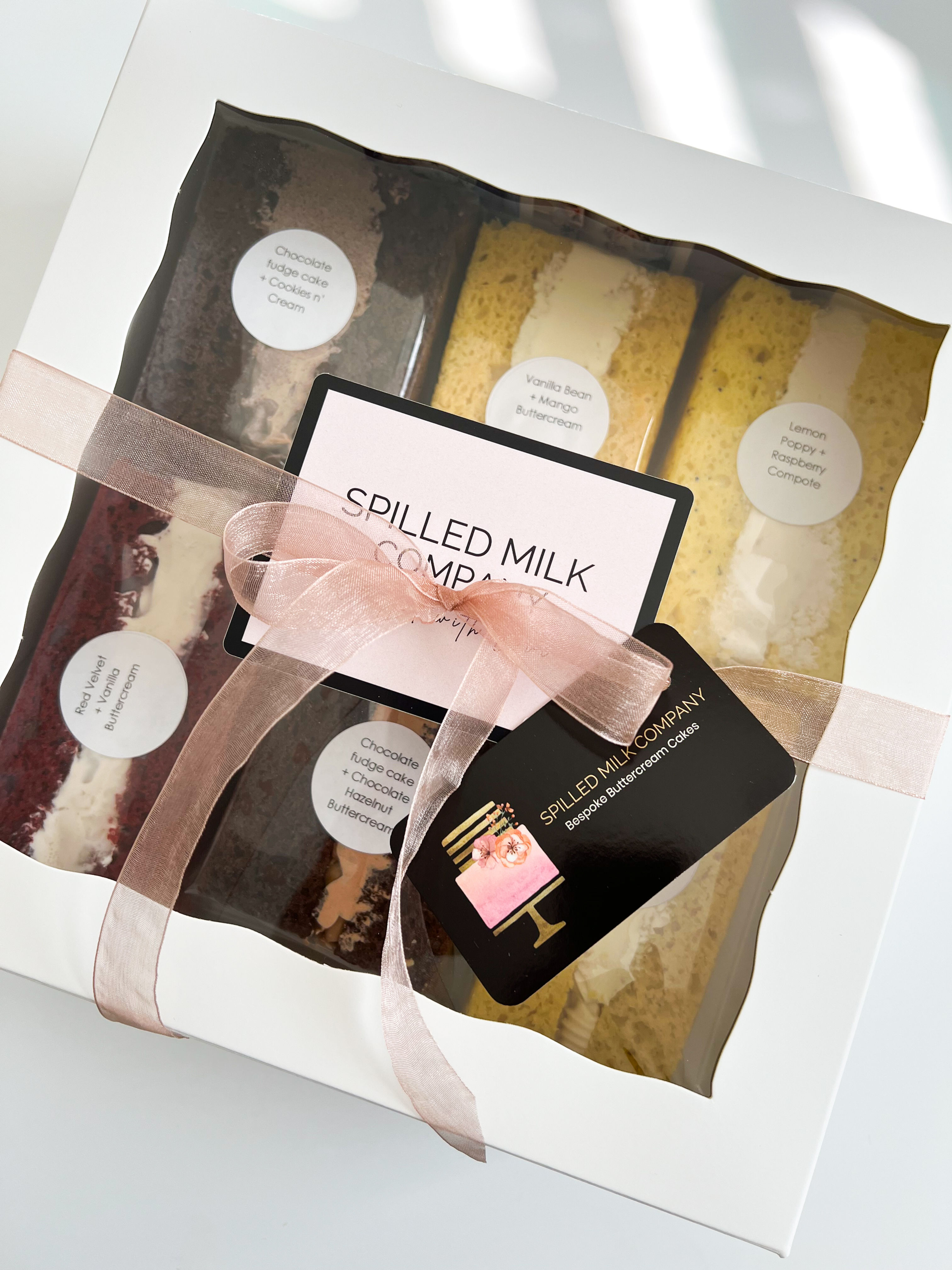 Cake Tasting Box (Eggless) -2/22/2026