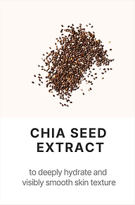 Organic chia seed extract for skincare – antioxidant-rich ingredient in custom face creams and natural moisturizers