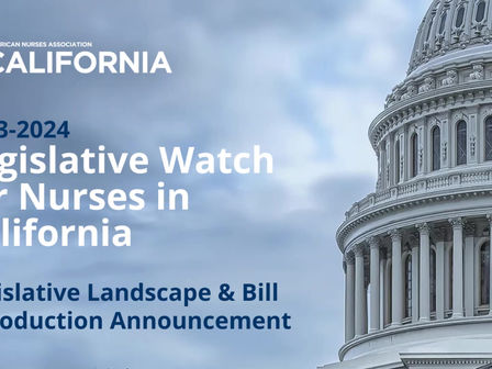 2023-2024 Legislative Watch for Nurses in California - 1st Update