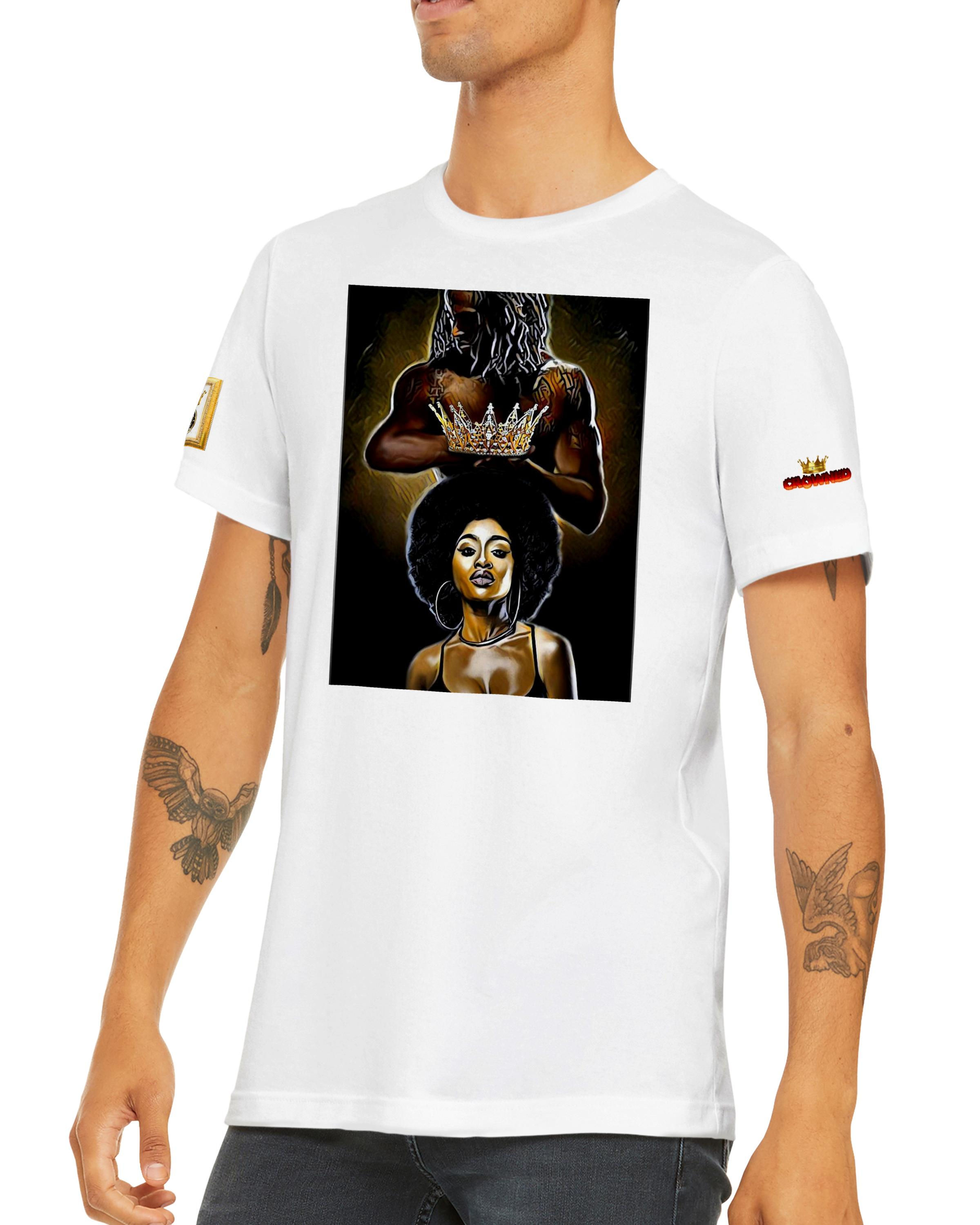 Crowned by a King graphic t-shirt