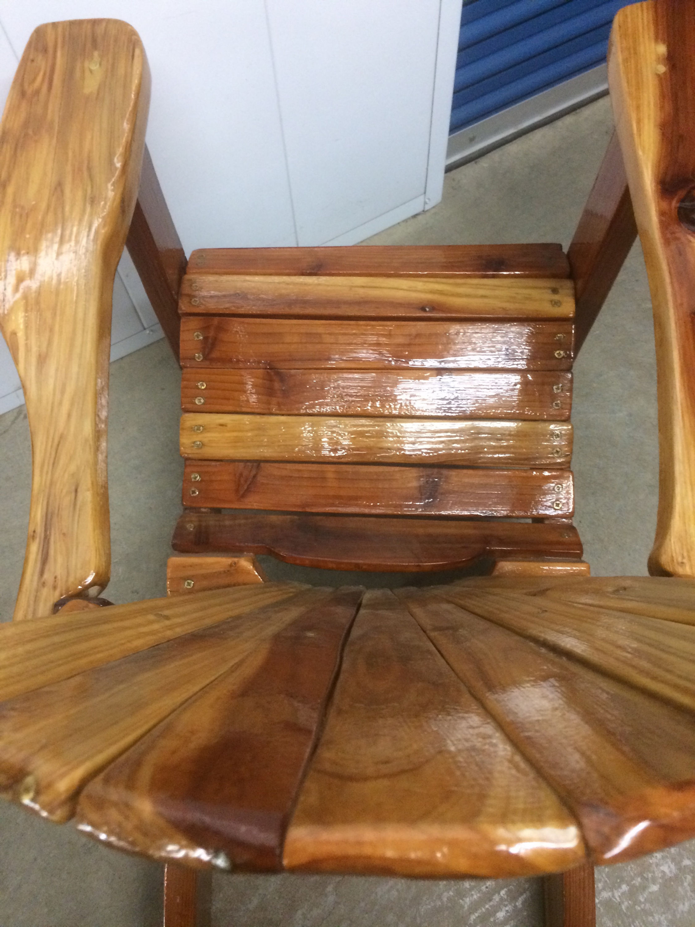 #101 Adirondack Chairs and Table Set