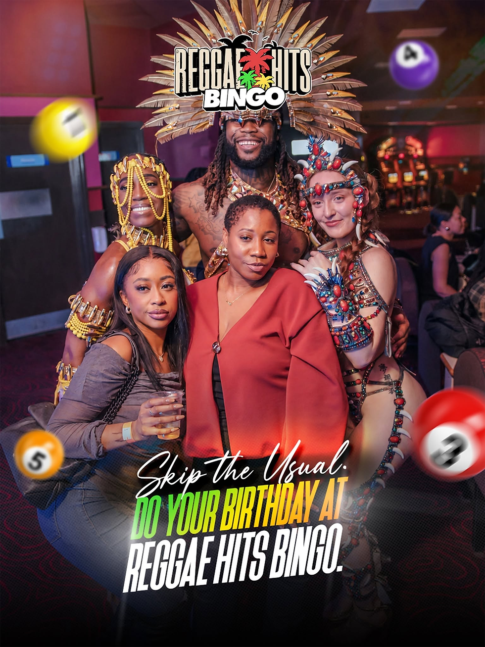 Bingo in Eltham: Where Reggae, Dancehall and Bingo Meet