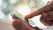 Verwendung eines Touch-Telefons