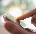 Utilizzando un telefono