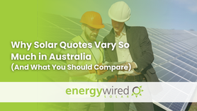 solar quotes comparison Australia