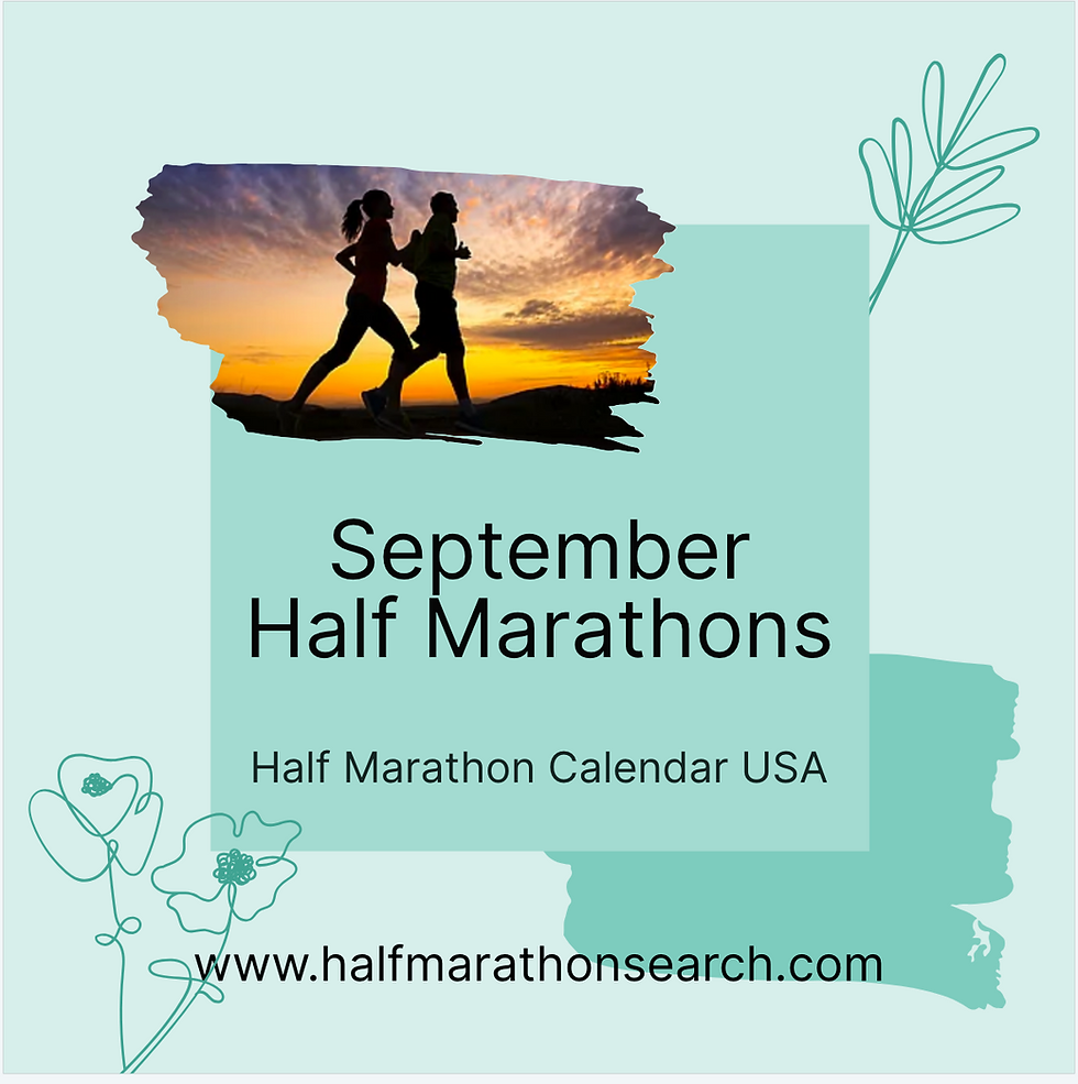 September Half Marathon Calendar - September Half Marathons 2026 and September Half Marathons 2027 as they Roll in