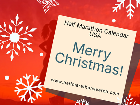Merry Christmas From Half Marathon Calendar USA - Half Marathon Search!