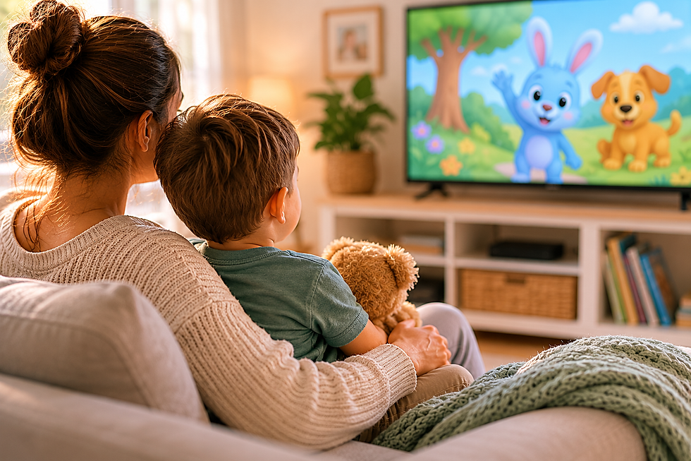 Does screen time affect speech development?