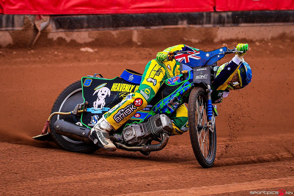 Der spektakuläre Aussie Michael West ersetzt am Freitag in Wittstock Patrick Hansen. Foto: Archiv Michael West