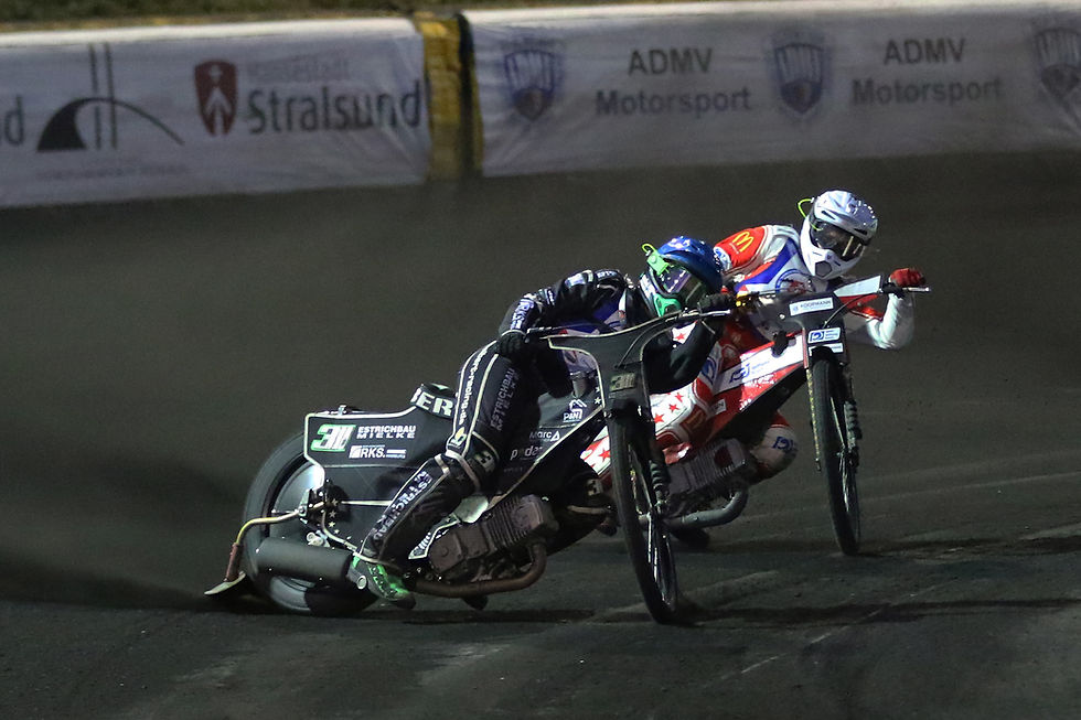 Kevin Wölbert führt nach seinem Sieg in Stralsund die DM-Tabelle an. Foto: Bernd Quaschning