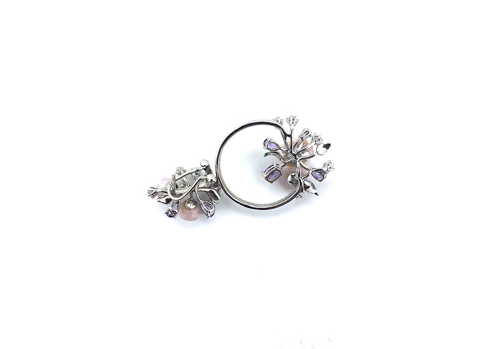 Thumbnail: Flower bouquet earrings