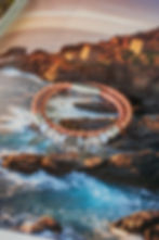 Thumbnail: Diana in 3mm Antique Rose Leather