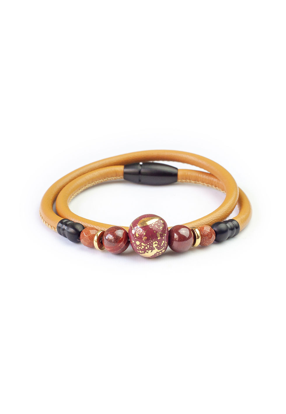 Ife in 4mm Cognac Nappa Leather