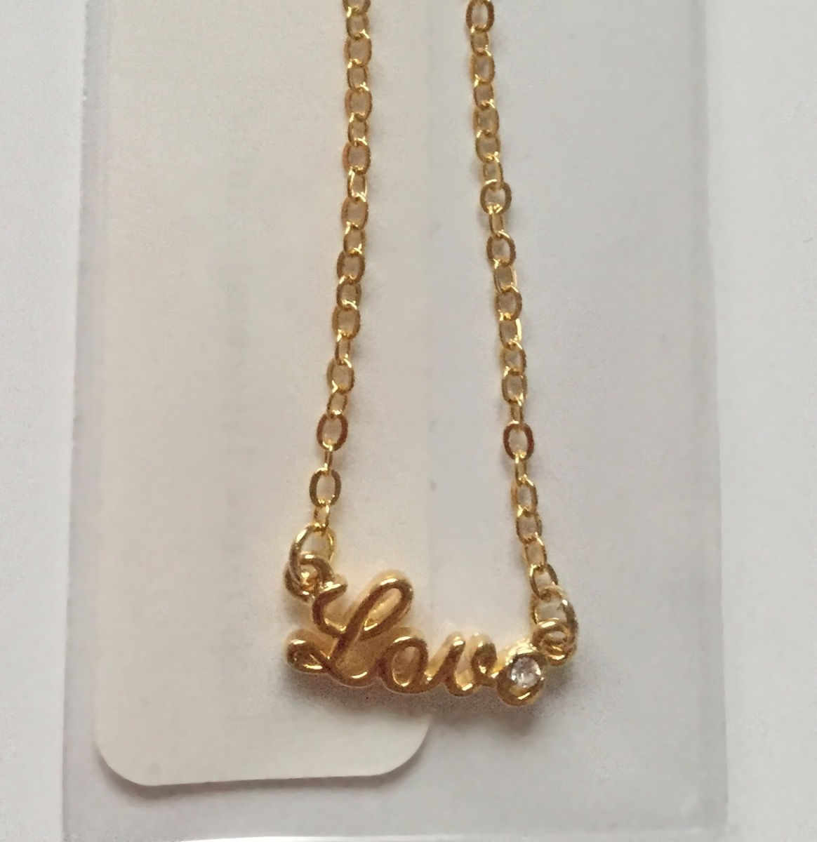 LOVE ネックレス(GOLD)