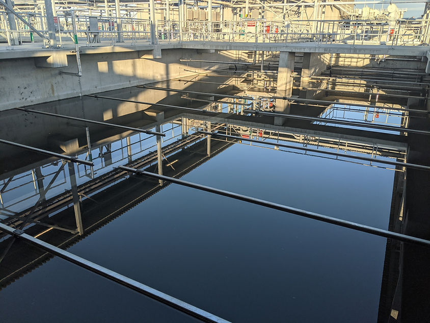 Wastewater treatment primary commissioning