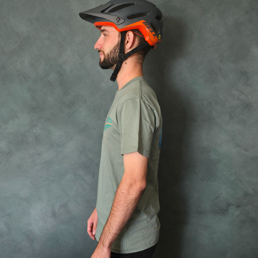 Thumbnail: Narooma MTB Custom Designed TShirt Mens Green