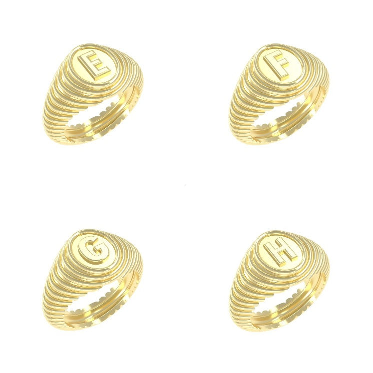 Miniatura: ANEL SIGNET COCKTAIL