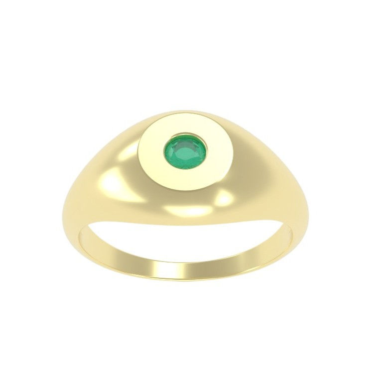 Miniatura: ANEL SIGNET MINI COLORS