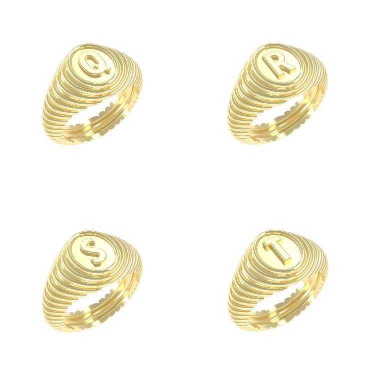 Miniatura: ANEL SIGNET COCKTAIL