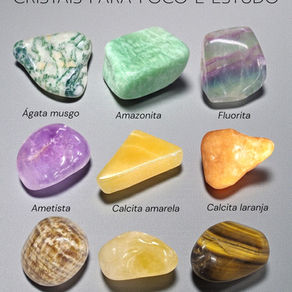Cristais para Foco e Estudo: Como Usar e Quais Pedras Ajudam na Concentração e Aprendizado