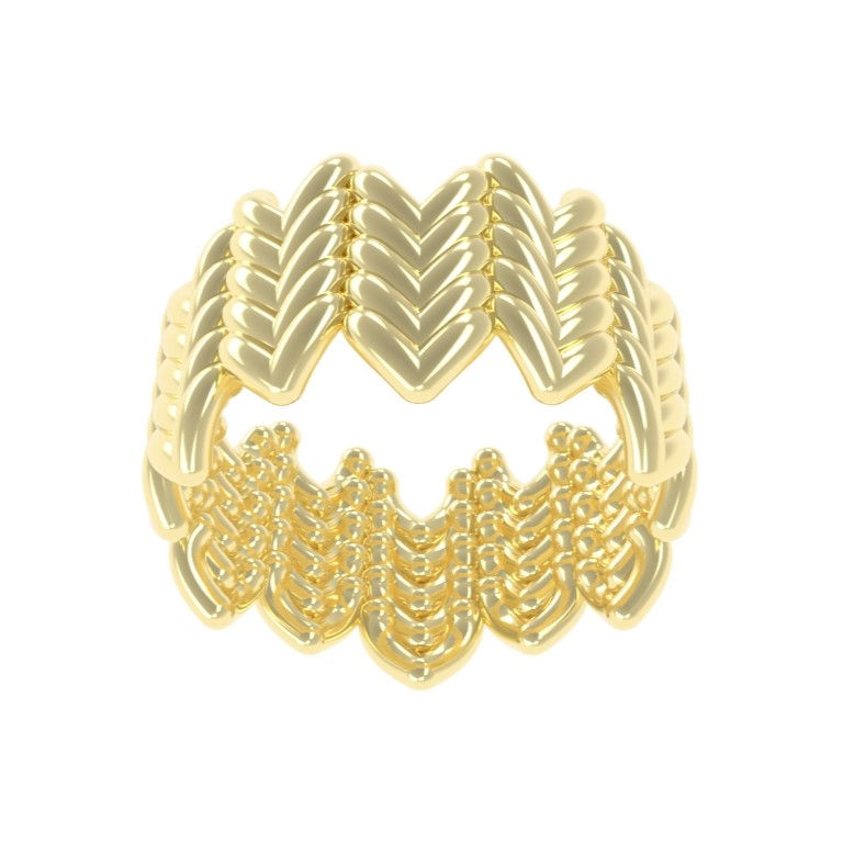 Miniatura: ANEL TRICOT - P