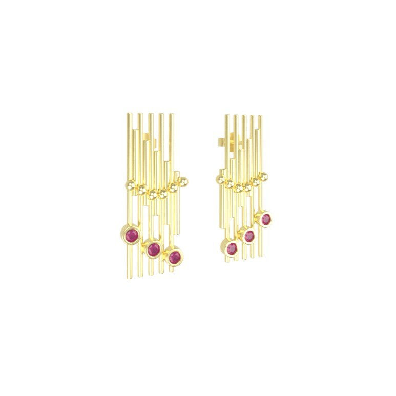 Miniatura: BRINCO SINCRONIA - RUBI