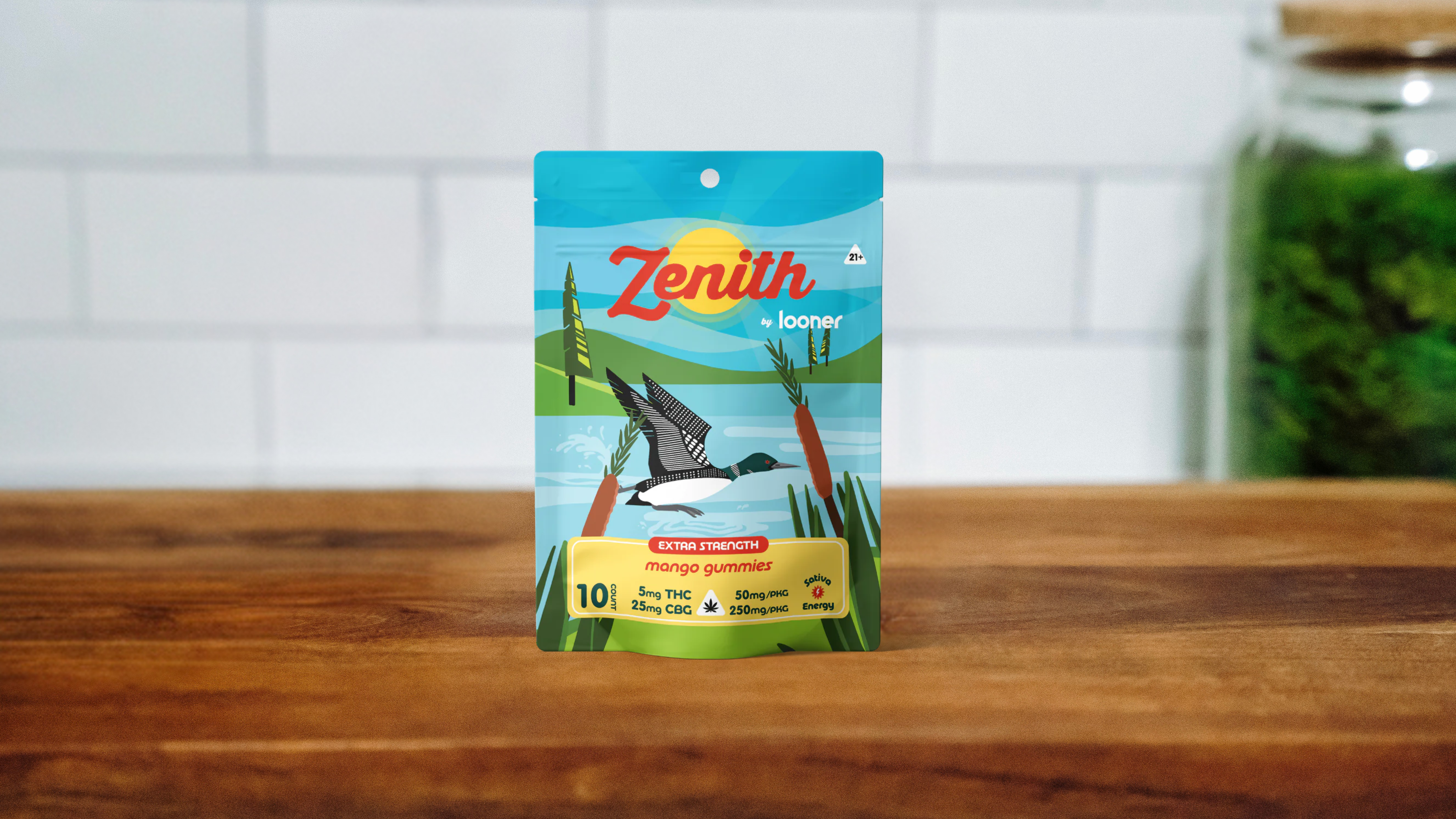 Energy: 5mg THC & 25mg CBG - Zenith