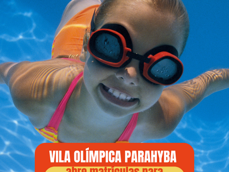 Matrículas para novatos da Vila Olímpica Parahyba serão de forma presencial a partir desta quarta-feira (2)