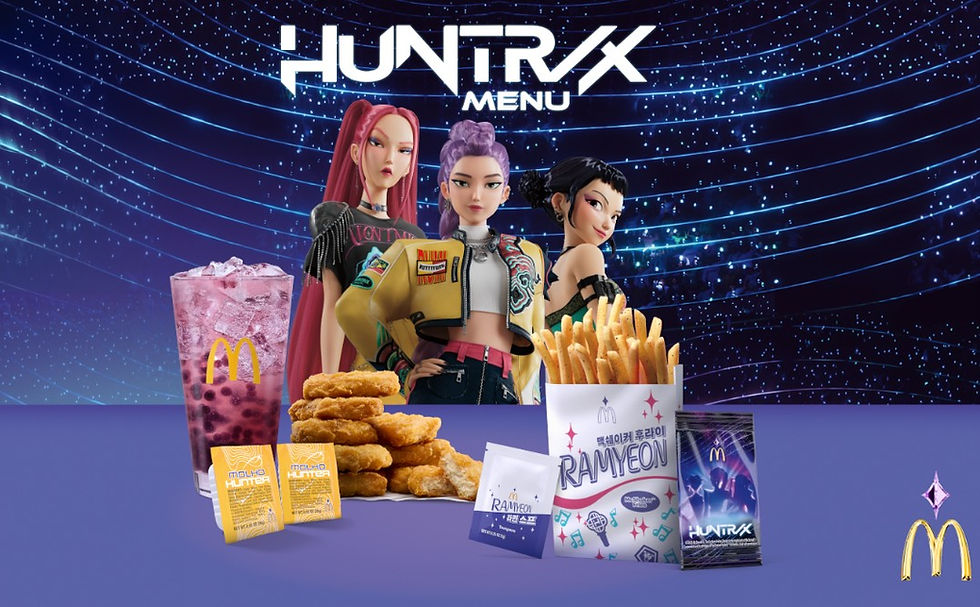 McDonald’s lança menus de Guerreiras do K-Pop com photocards colecionáveis